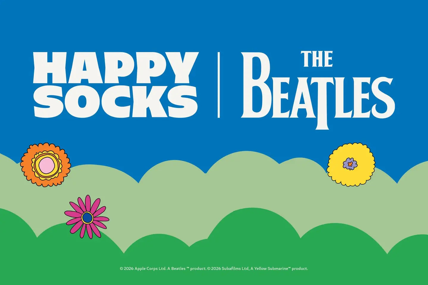Happy Socks x The Beatles: Here Comes the Sun
