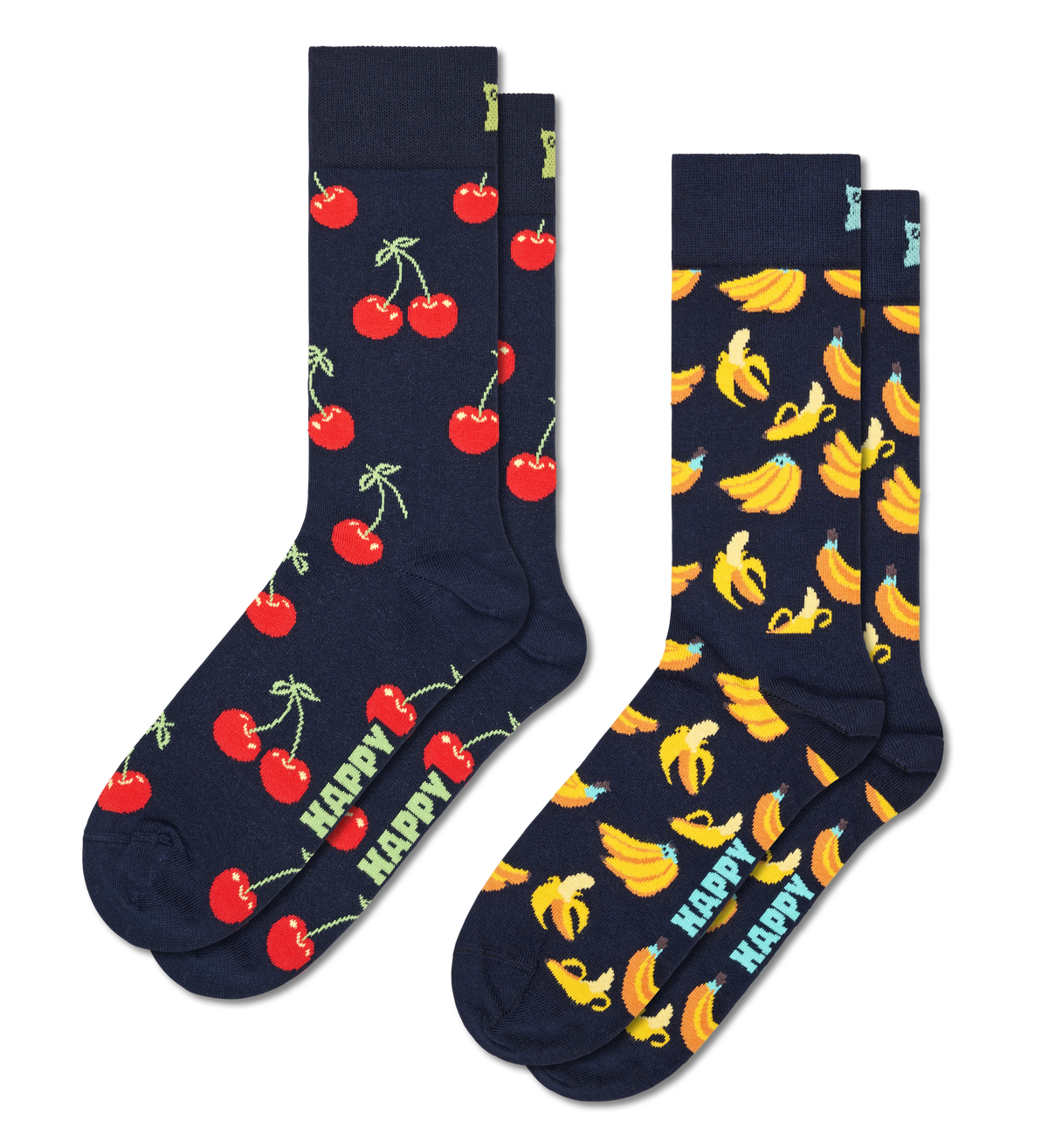 2-Pack Classic Cherry Socks