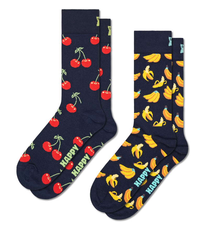 2-Pack Classic Cherry Socks