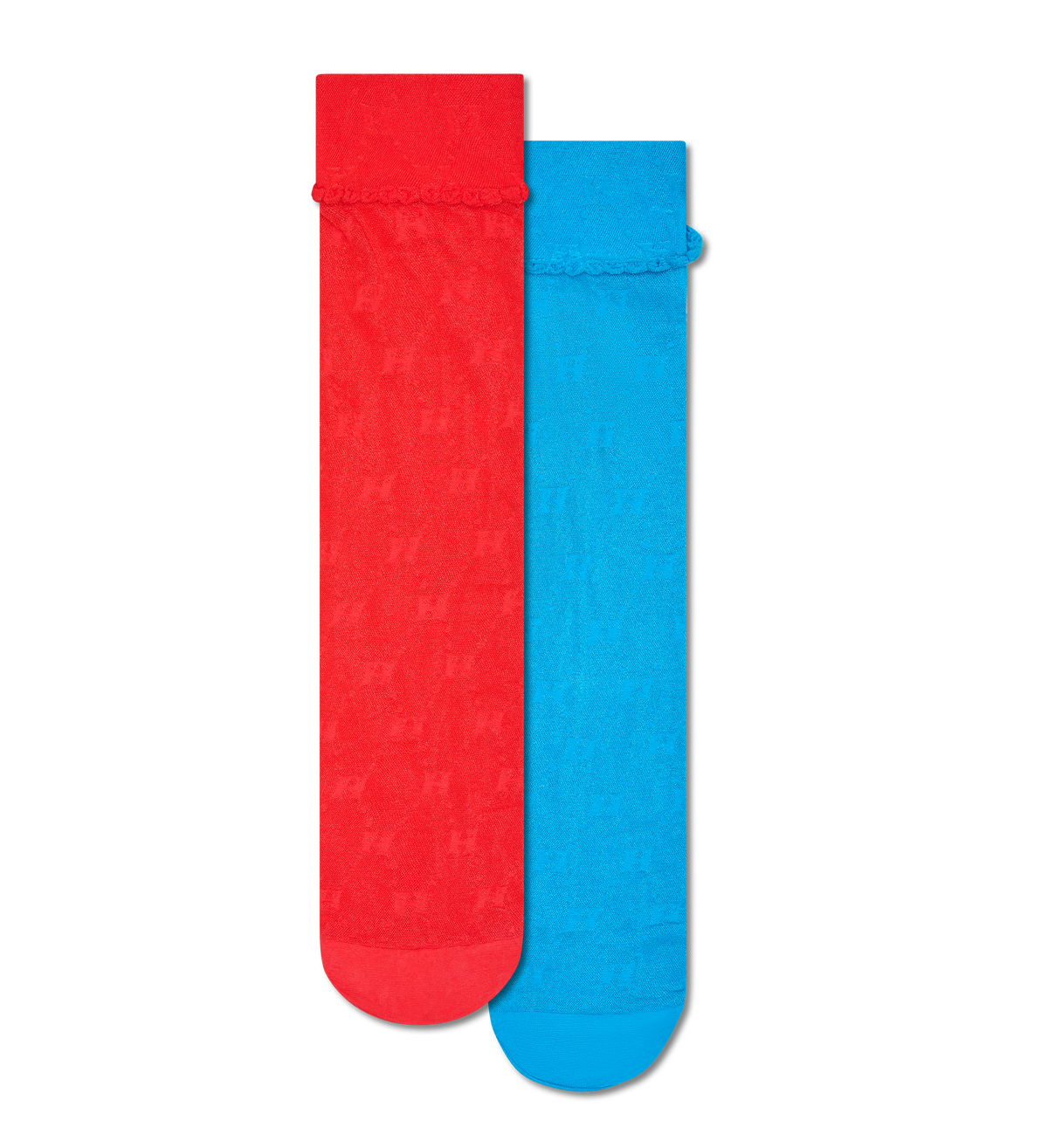 2-Pack H Monogram Tall Crew Socks
