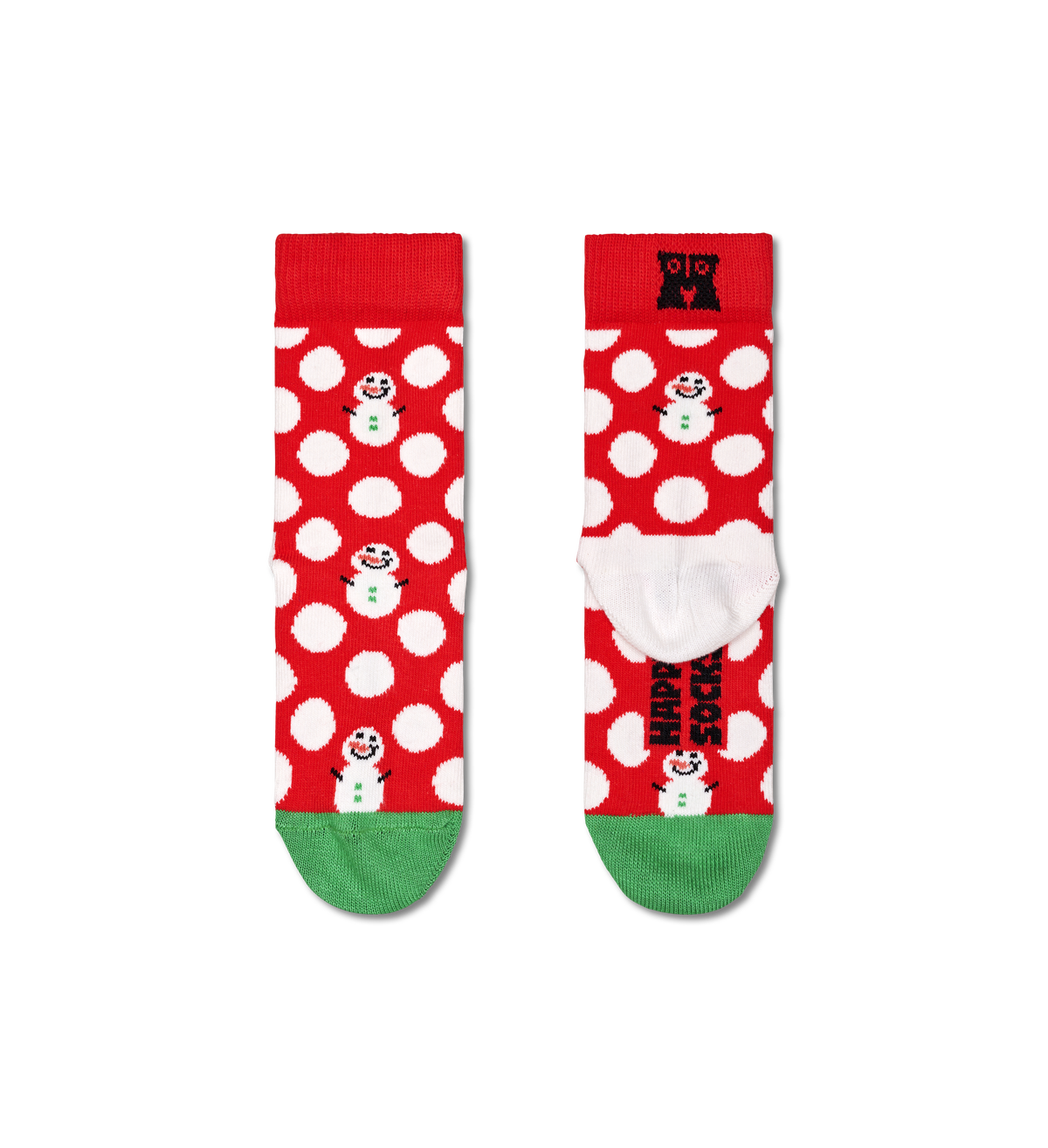 Kids Big Dot Snowman Sock