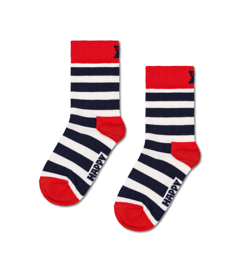 Kids 2-Pack Stripe Socks