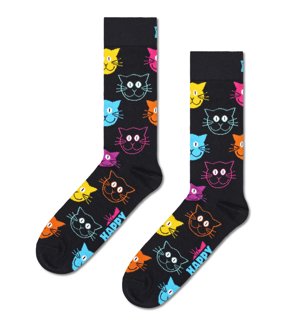 2-Pack Classic Cat Socks
