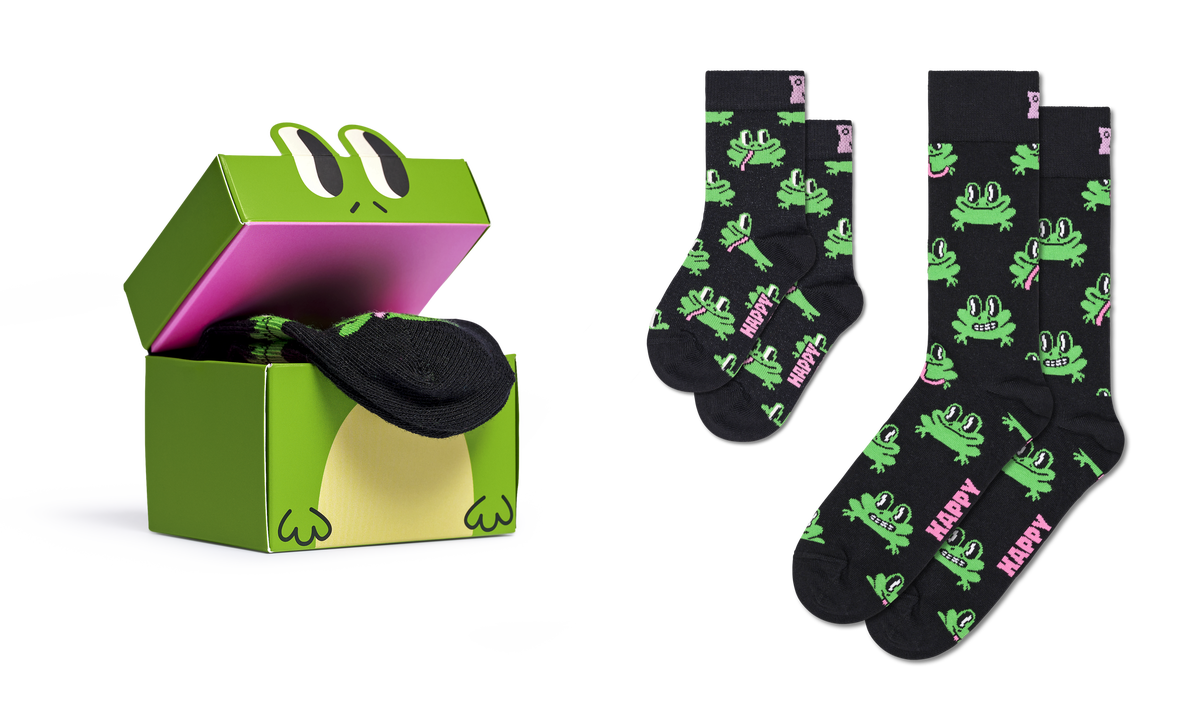 Mini & Me 2-Pack Froggys Socks Gift Set