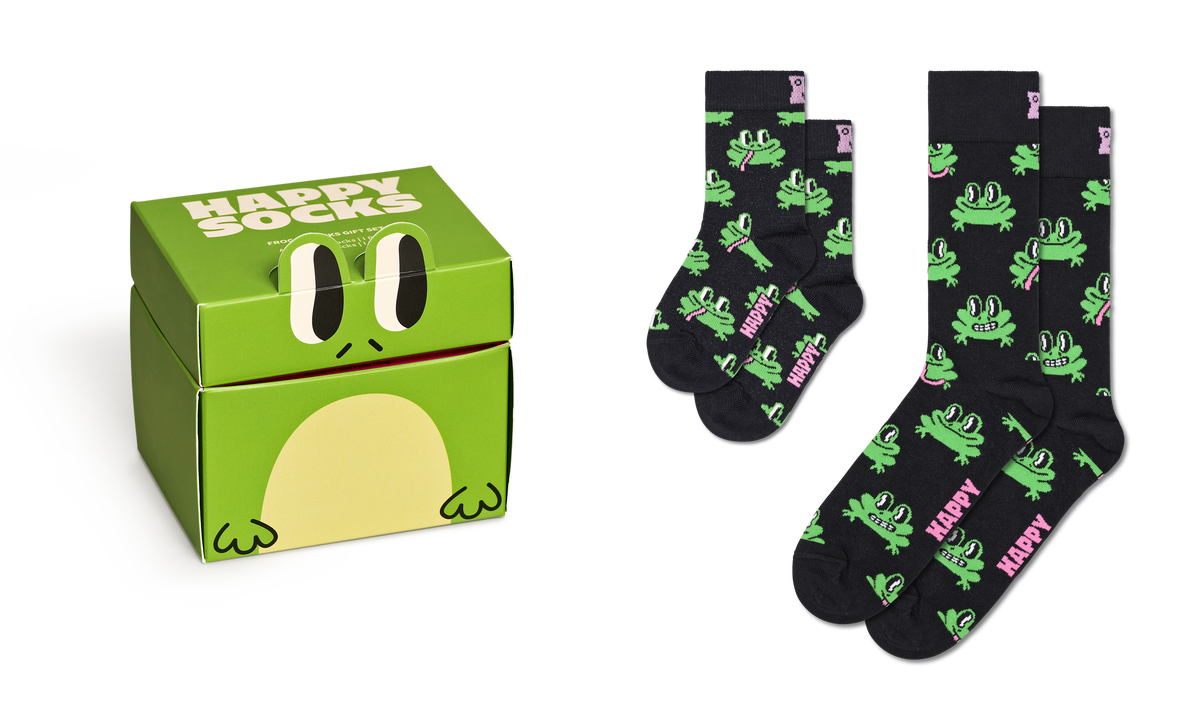 Mini & Me 2-Pack Froggys Socks Gift Set