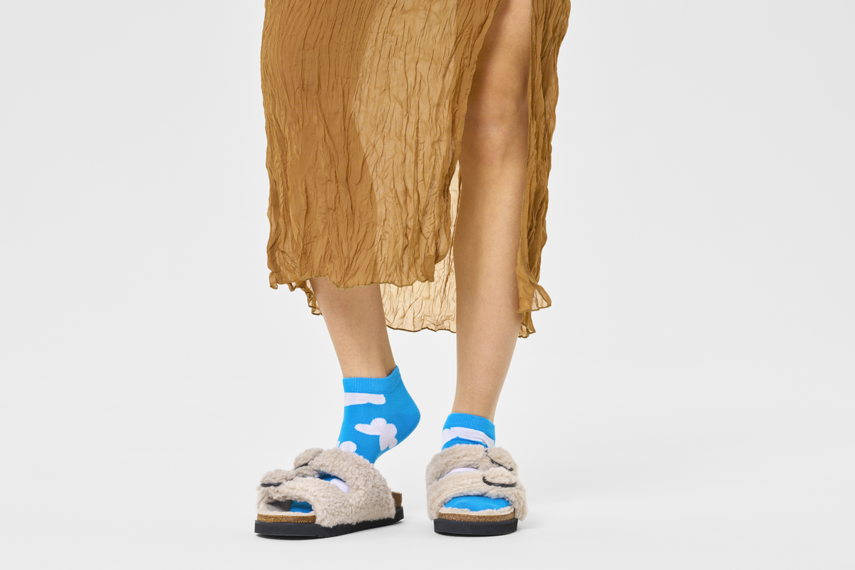 Cloudy Low Sock