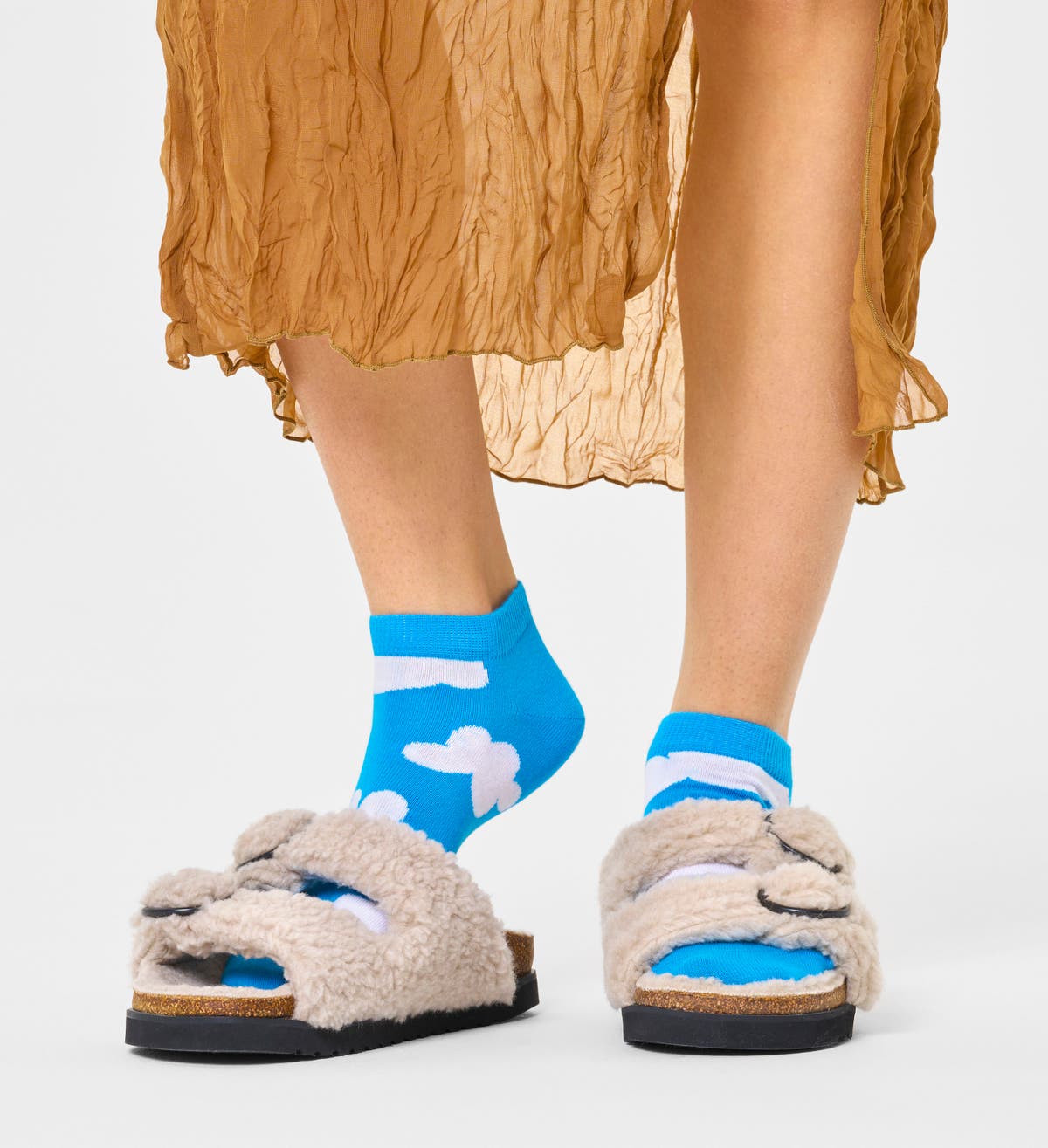 Cloudy Low Sock