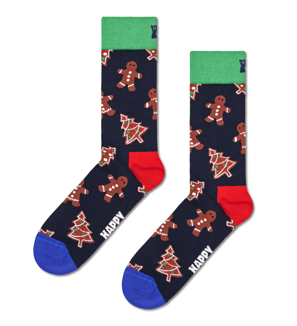 1-Pack Gingerbread Cookies Socks Gift Set