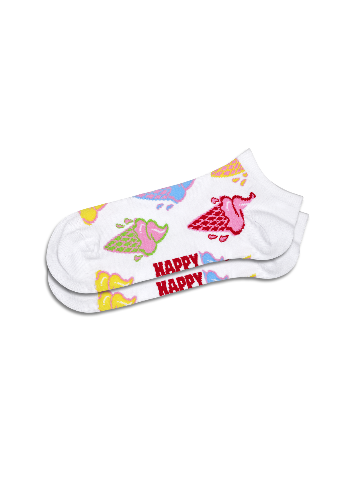 2-Pack Ice Cream & Stripe Low Socks