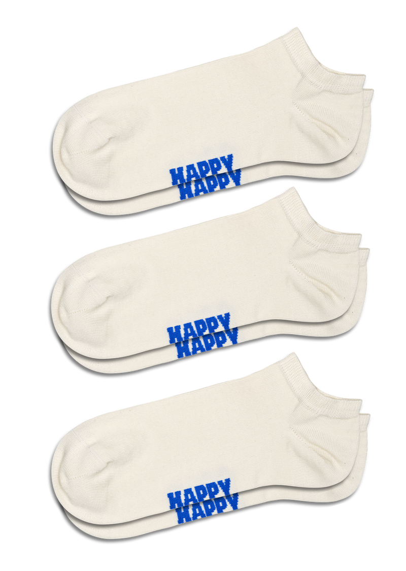 3-Pack Solid Low Socks