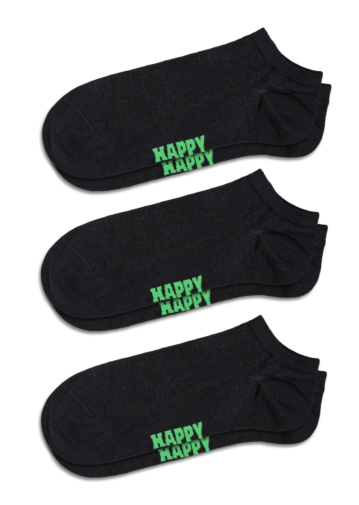 3-Pack Solid Low Socks