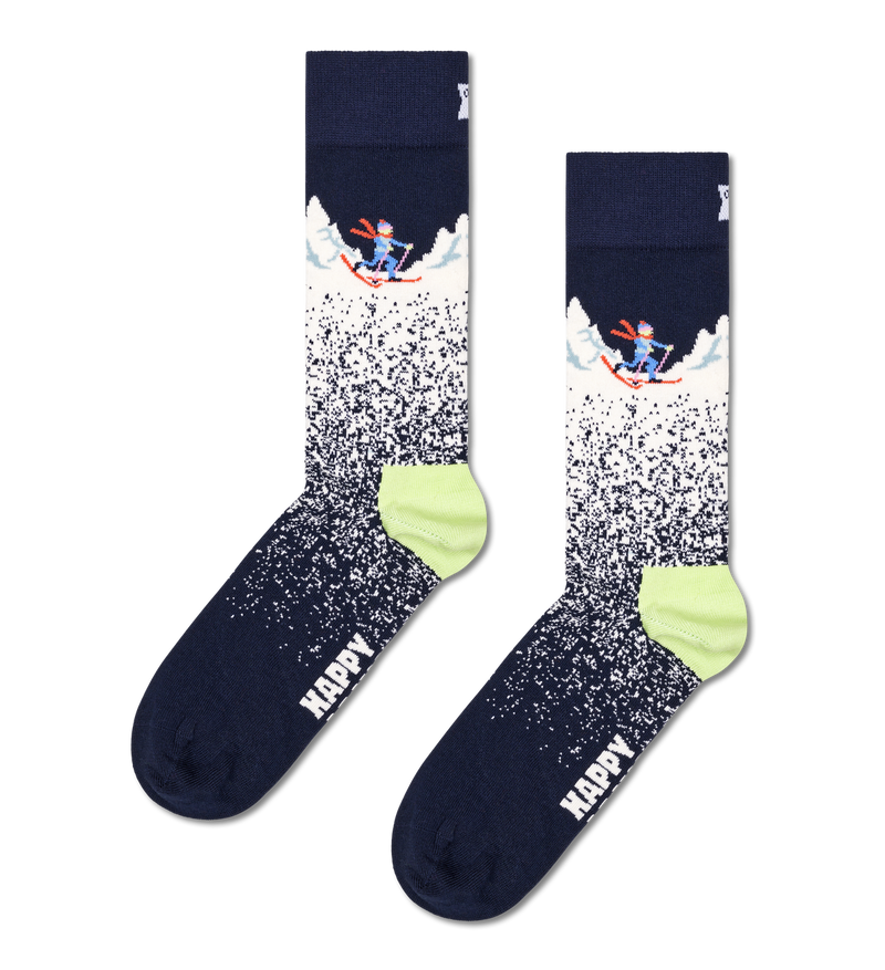 Snowy Night Sock