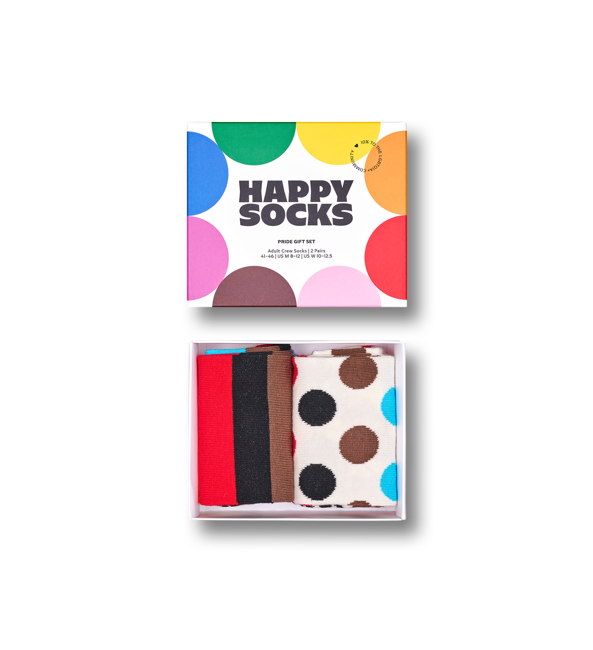 2-Pack Pride Socks Gift Set