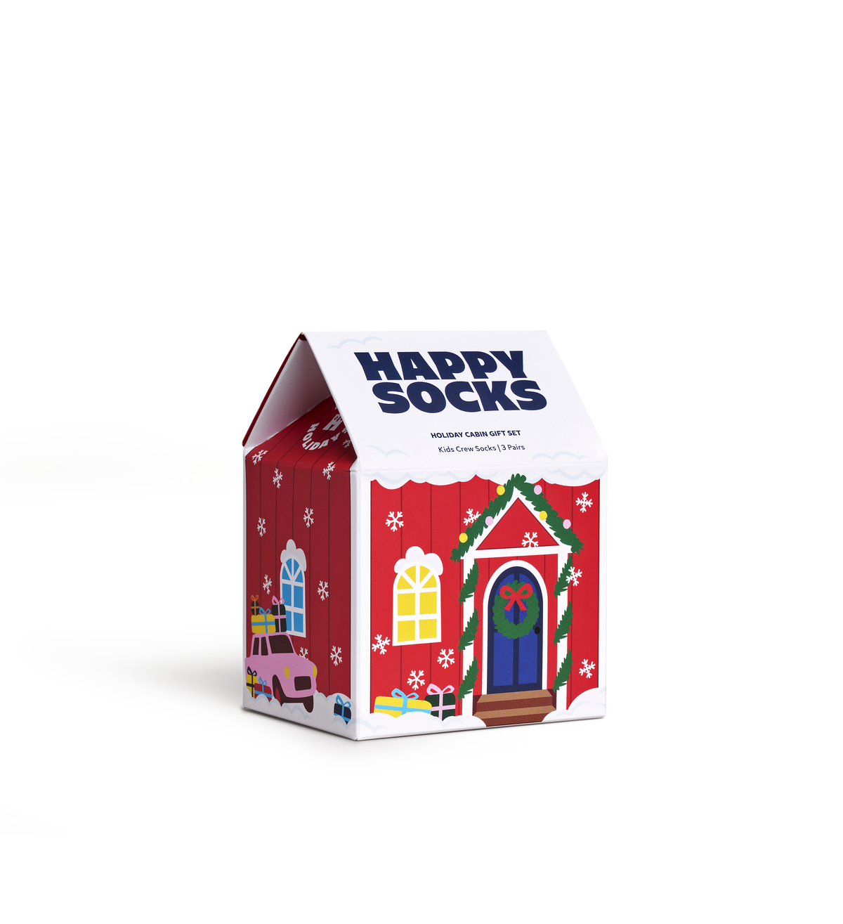 Kids 3-Pack Holiday Socks Gift Set