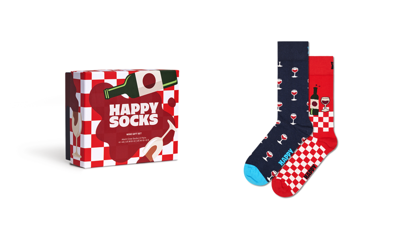 2-Pack Wine Socks Gift Set
