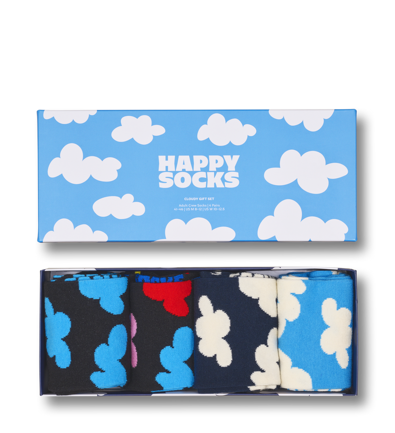 4-Pack Cloudy Socks Gift Set