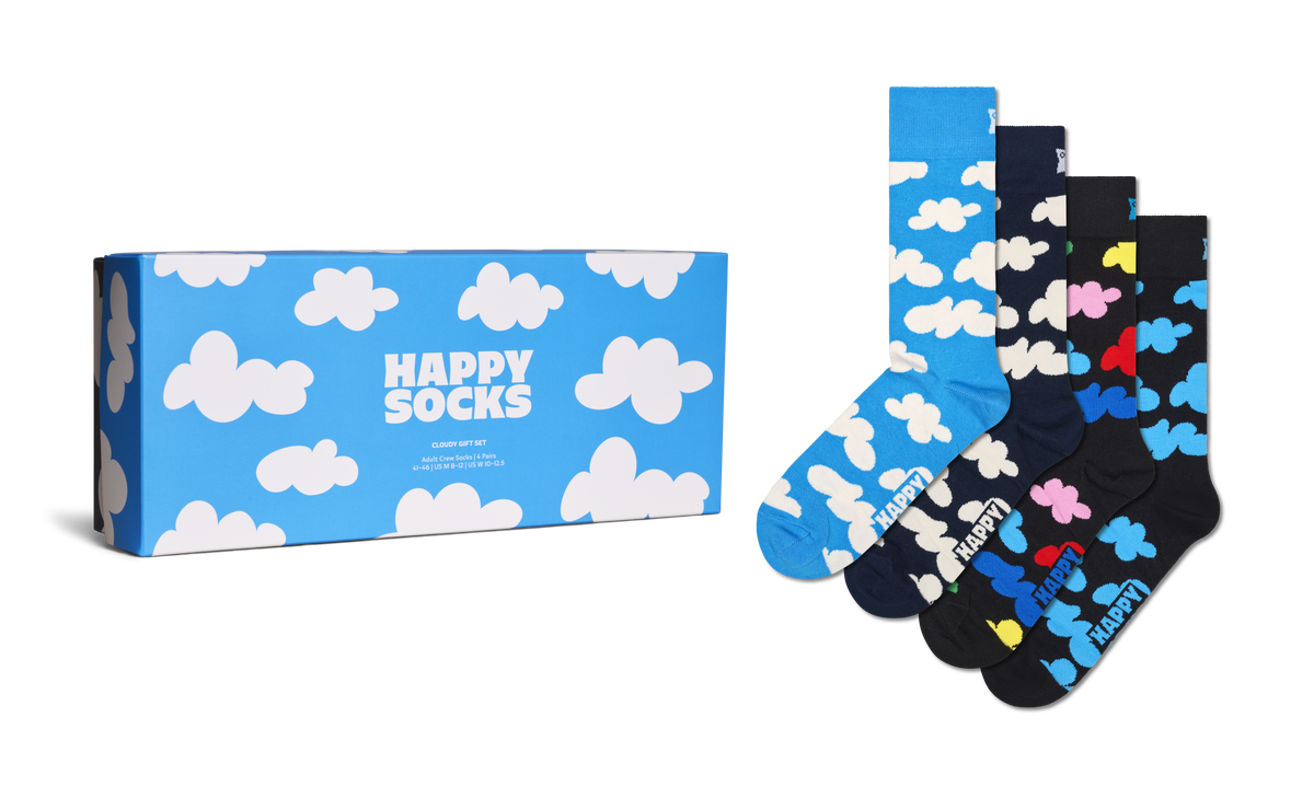 4-Pack Cloudy Socks Gift Set