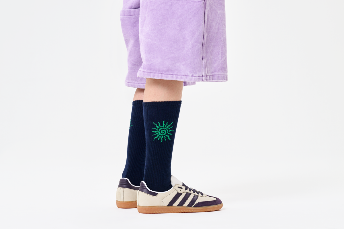 Sun Knee High Sock
