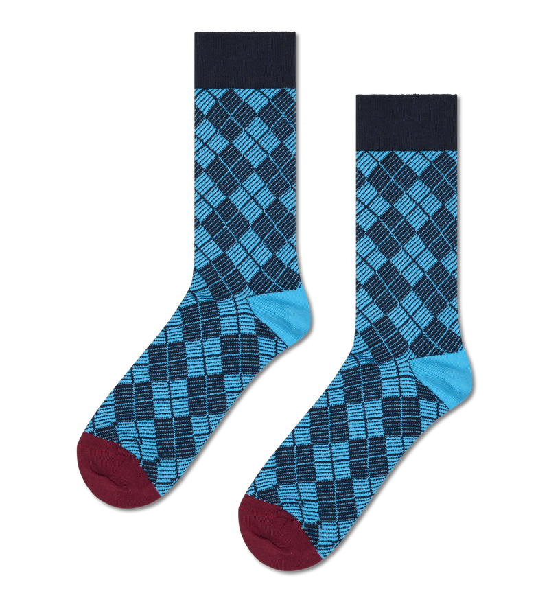 Mini Argyle Jaquard Sock