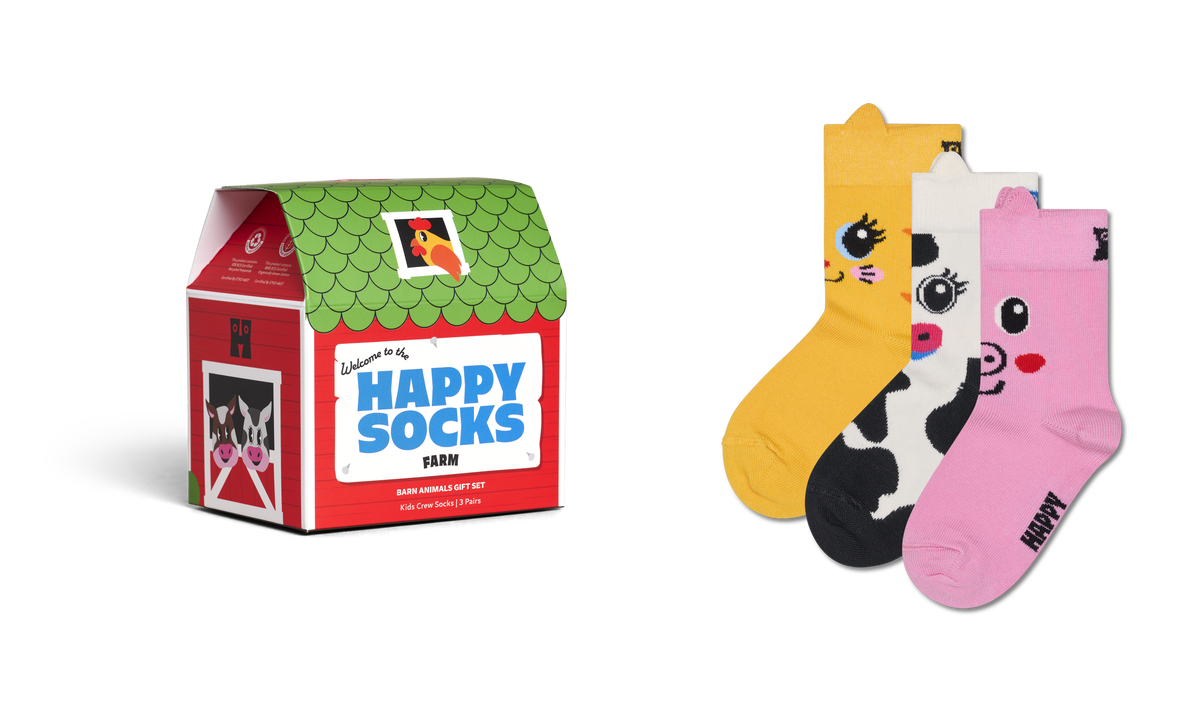 Kids 3-Pack Barn Animals Gift Set