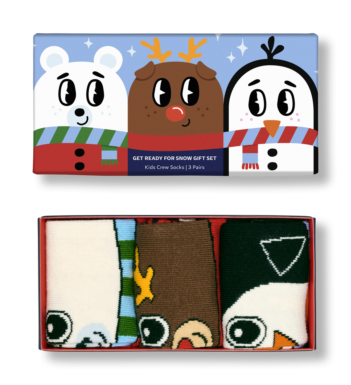 Kids 3-Pack Get Ready For Snow Gift Set