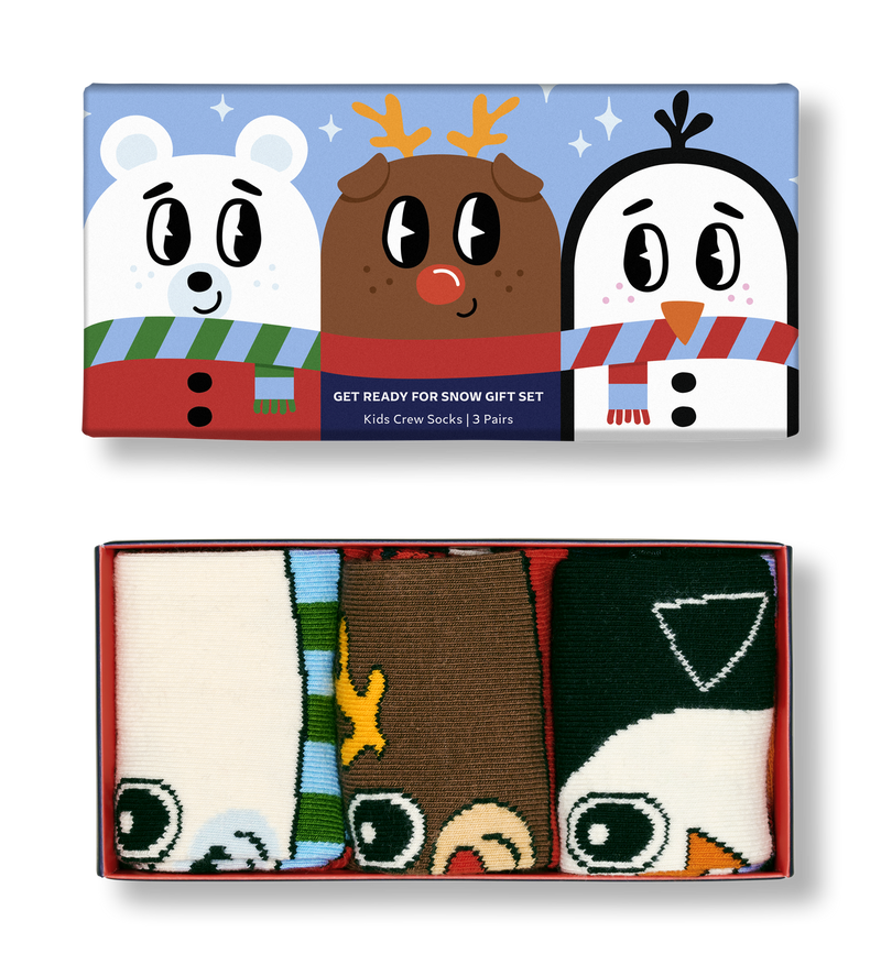 Kids 3-Pack Get Ready For Snow Gift Set