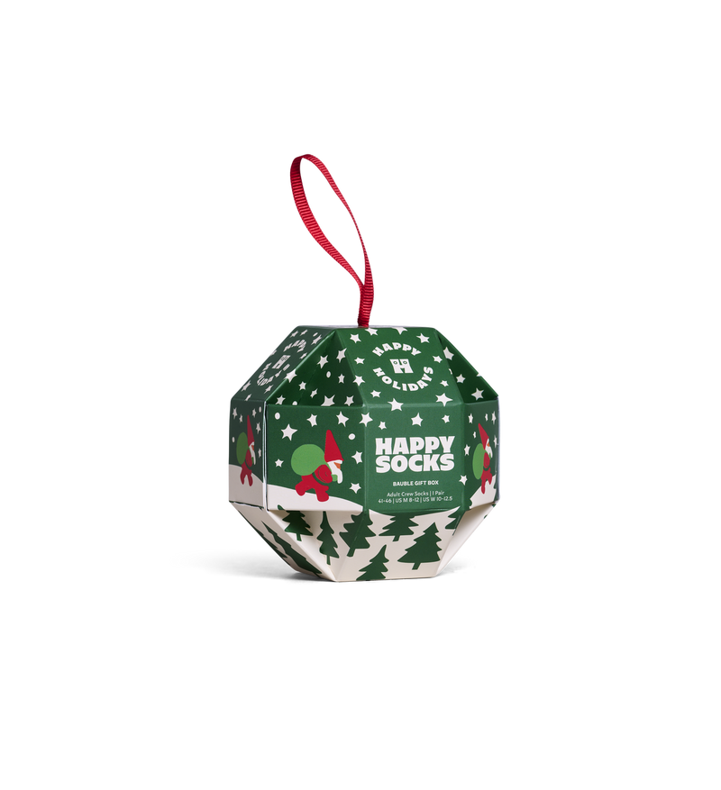 1-Pack Snow Globe Sock Gift Set