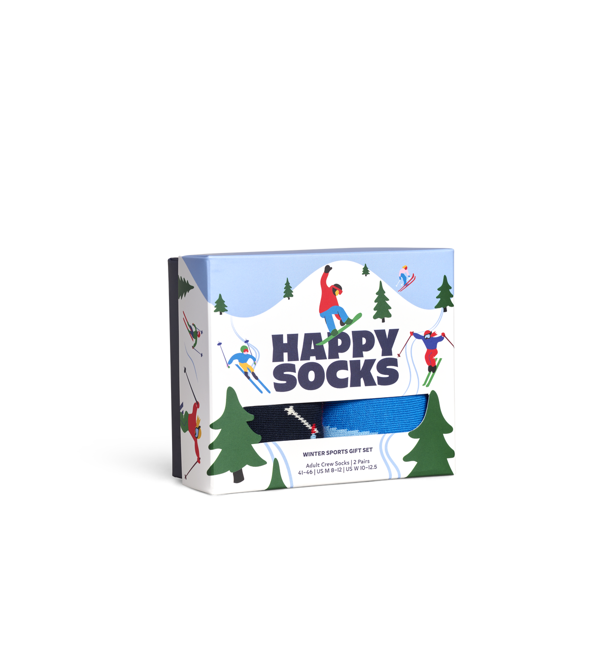 2-Pack Winter Sports Socks Gift Set