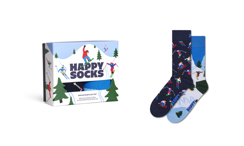 2-Pack Winter Sports Socks Gift Set