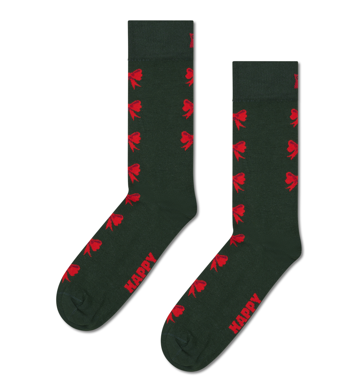 2-Pack Knit And Bow Socks Gift Set