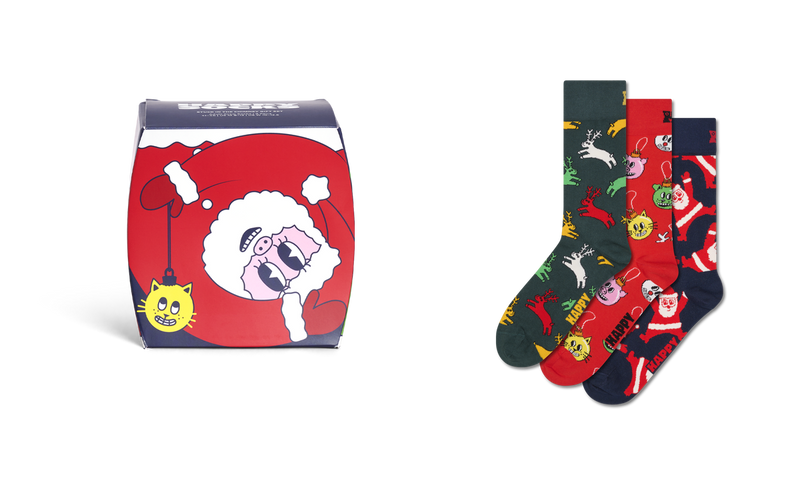 3-Pack Stuck in the Chimney Socks Gift Set