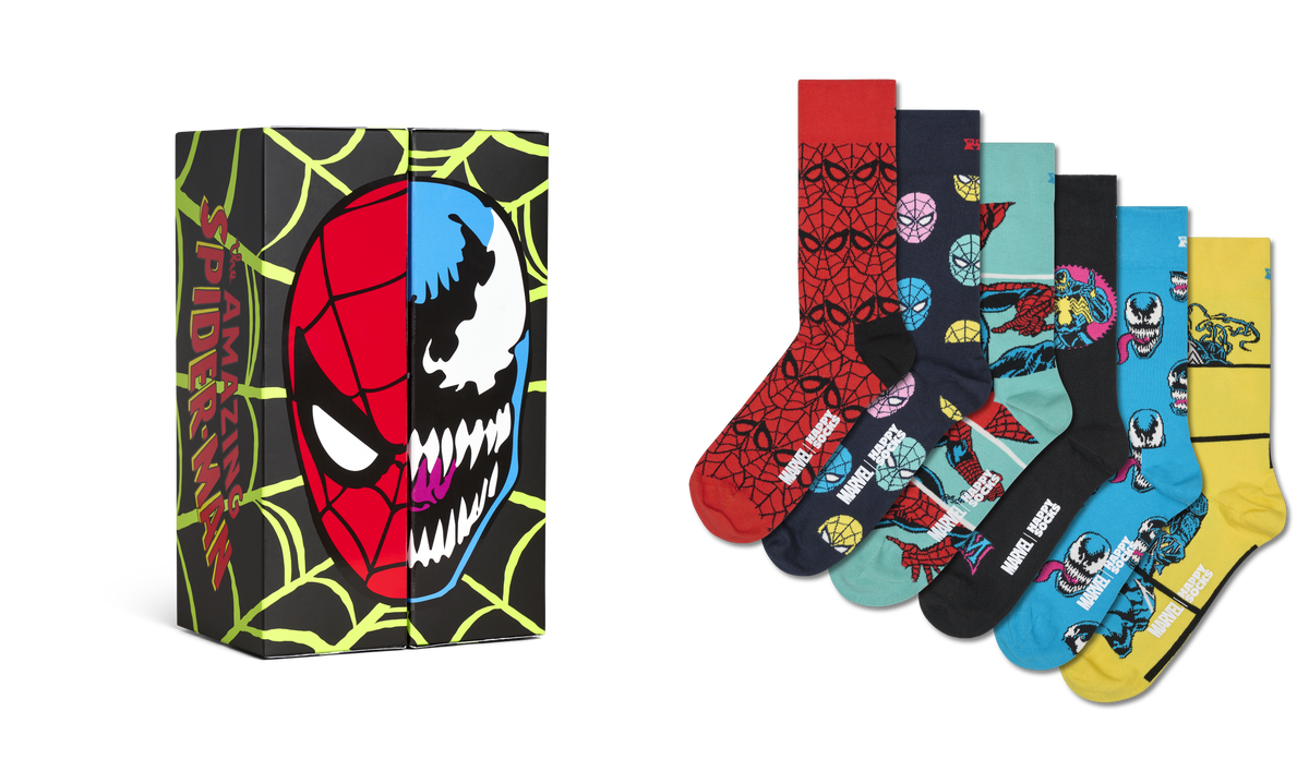 MARVEL™ Spider-Man 6-Pack Socks Gift Set