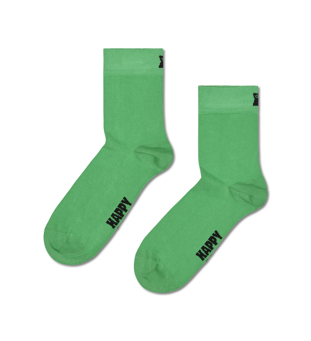 Solid Short Crew Sock
