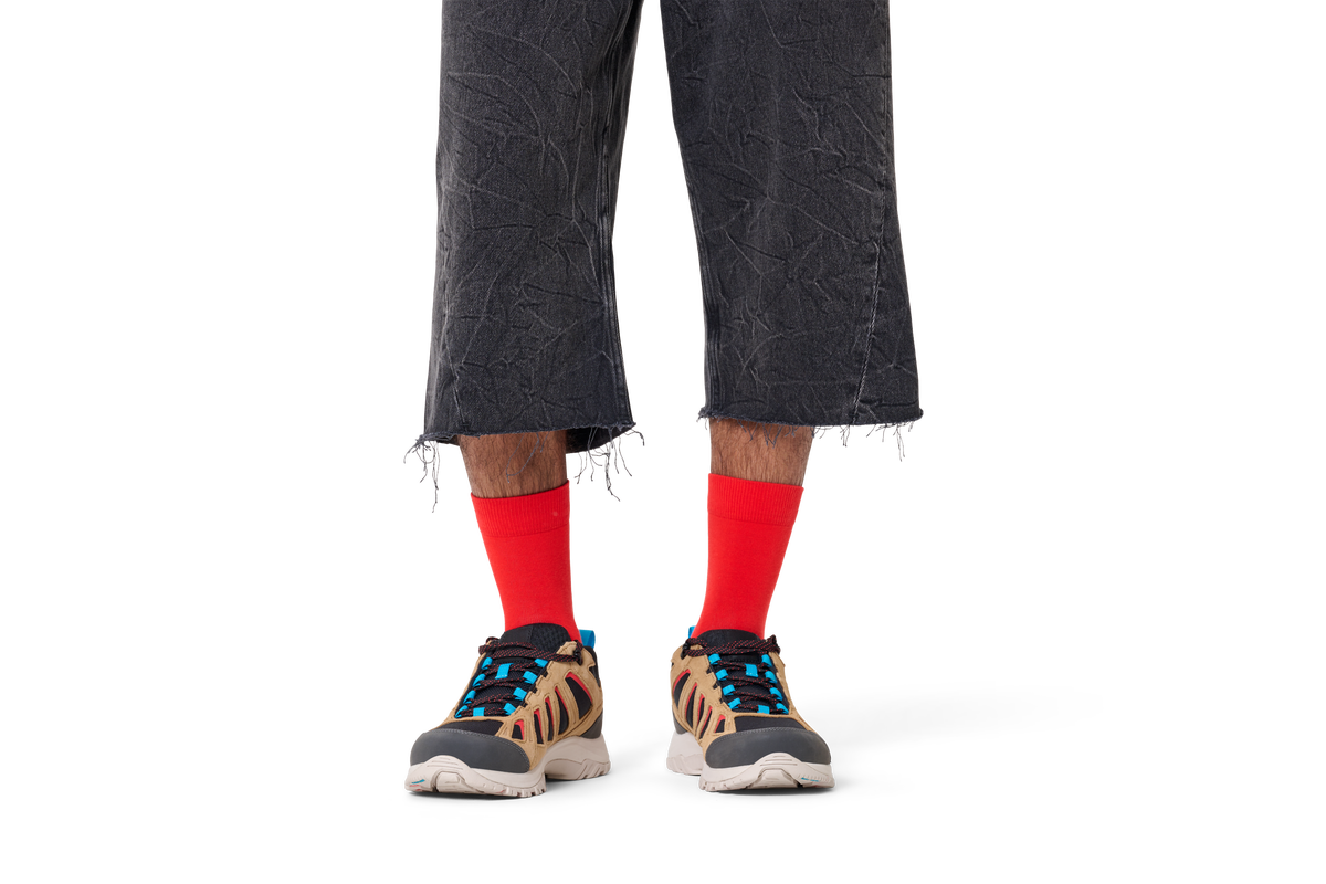 Solid Short Crew Sock