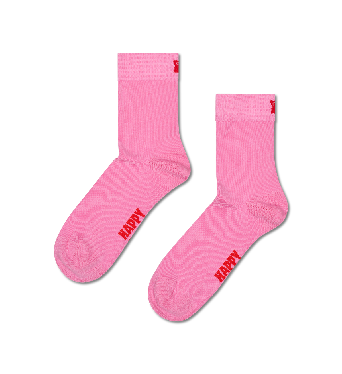 3-Pack Solid Short Crew Socks