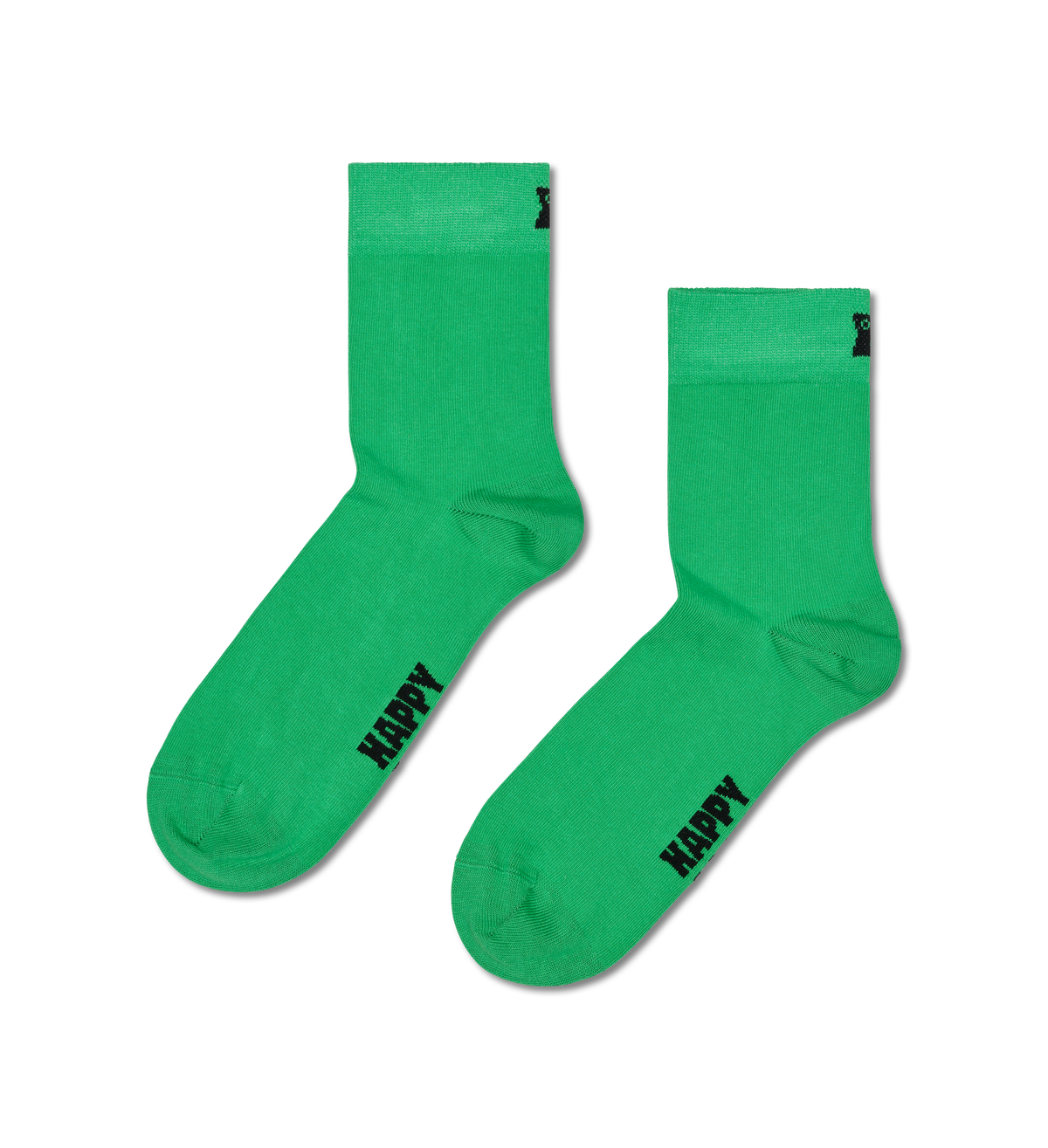 3-Pack Solid Short Crew Socks