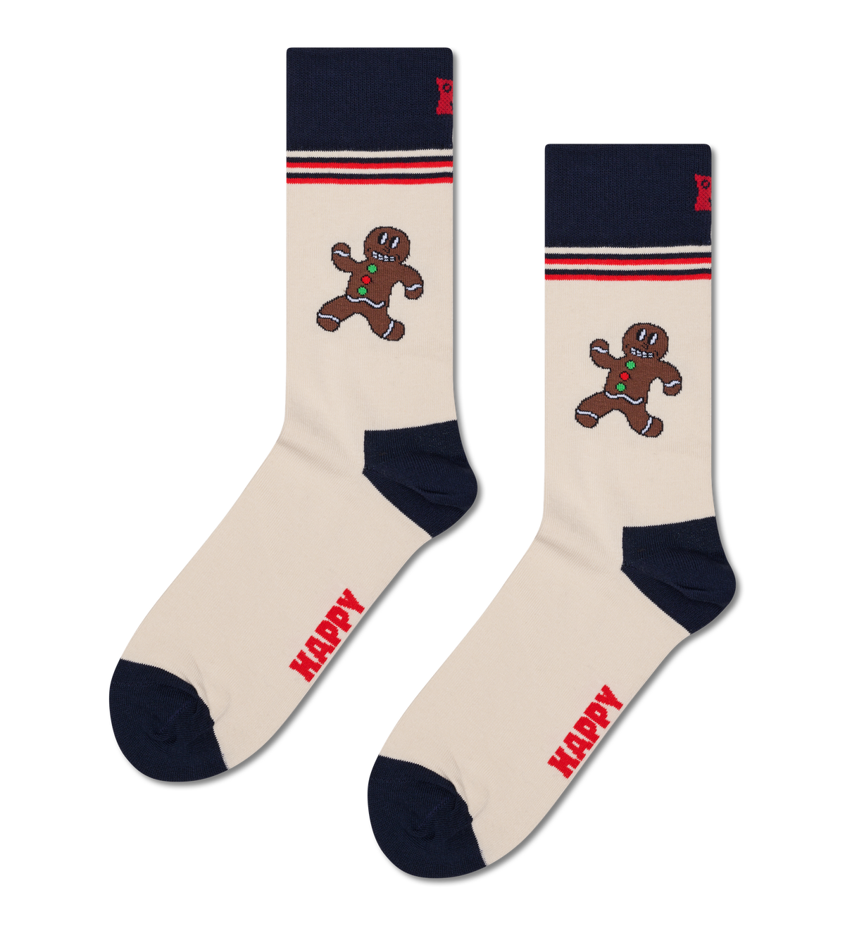 Happy Gingerbread Sock