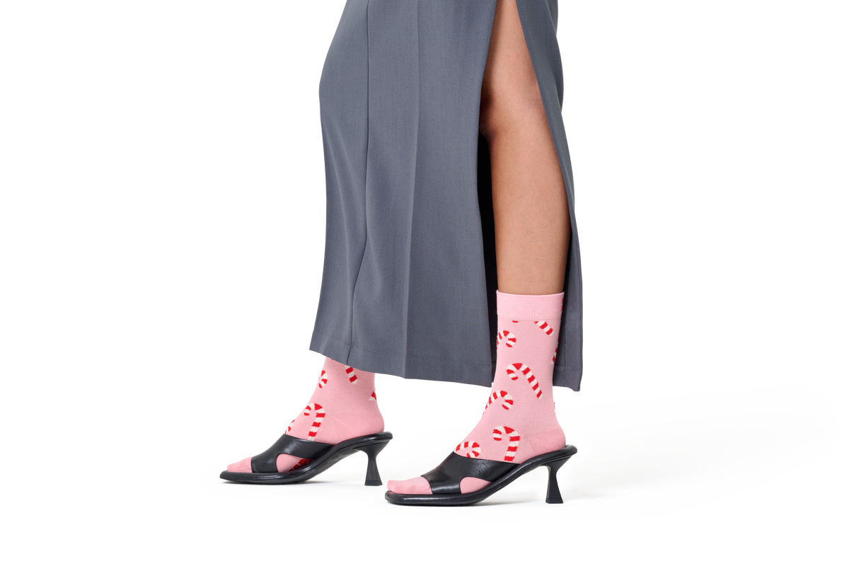 Candy Cane Sock
