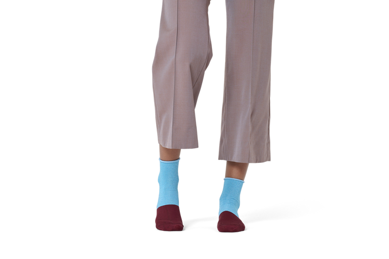 Extended Toe 1/2 Crew Sock