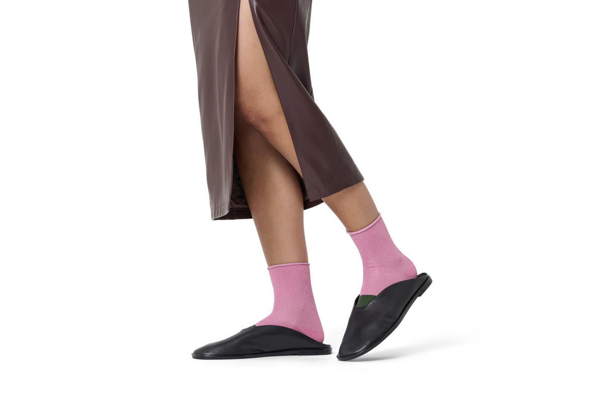 Extended Toe 1/2 Crew Sock