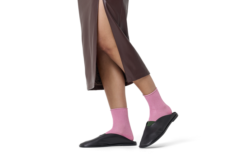 Extended Toe 1/2 Crew Sock