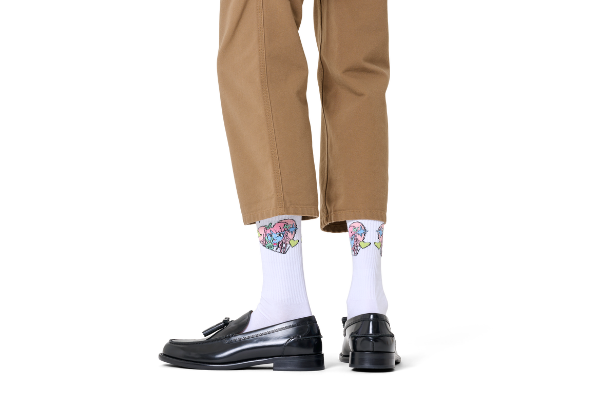Peace Sneaker Sock