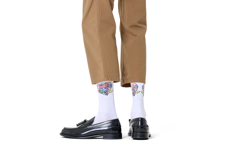 Peace Sneaker Sock