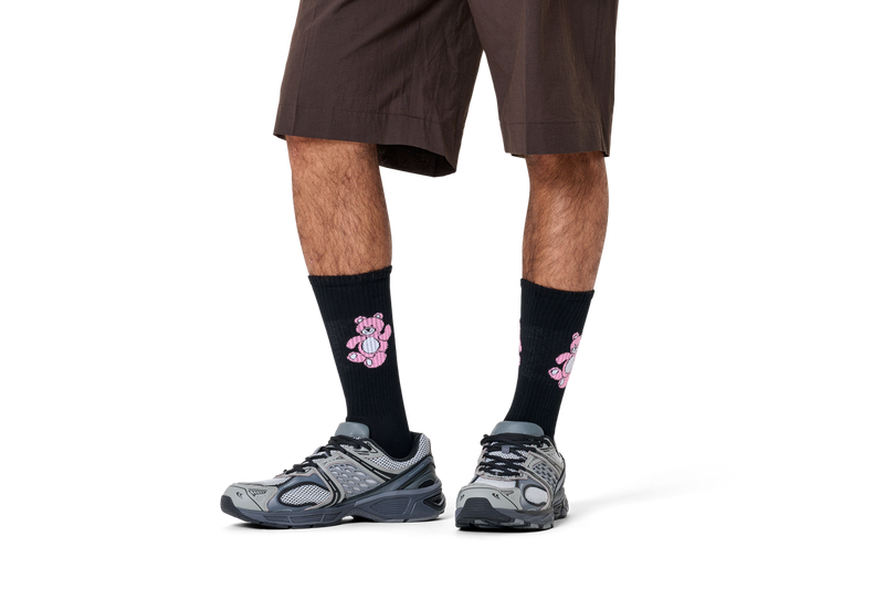 Teddy Bear Sneaker Sock