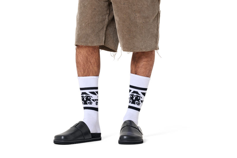 Anime Stripe Sneaker Sock