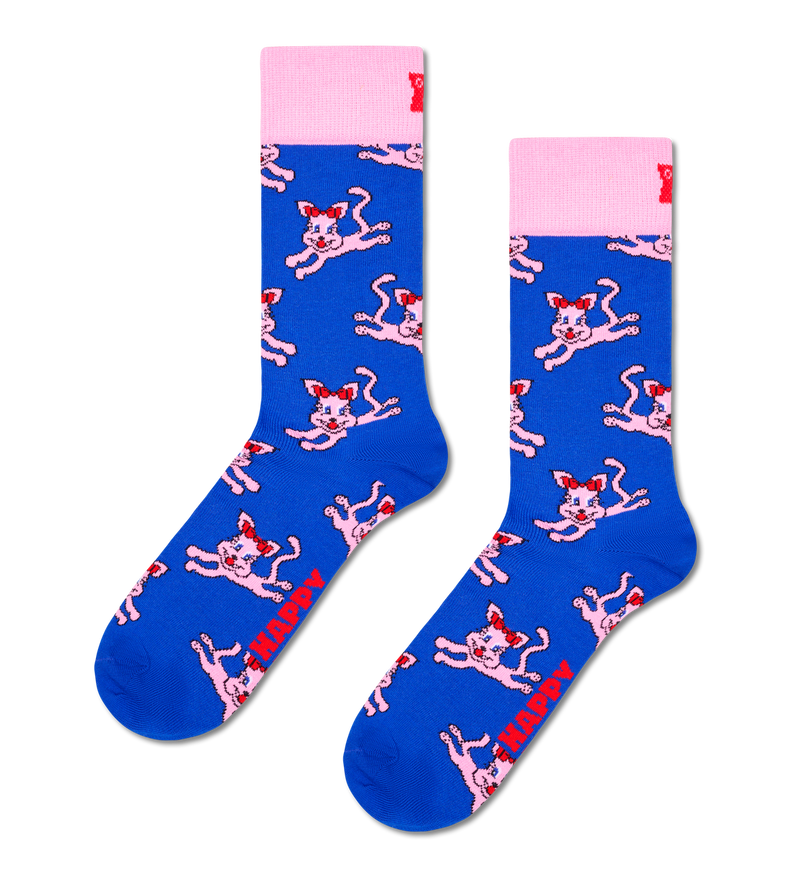 Happy Cat Sock