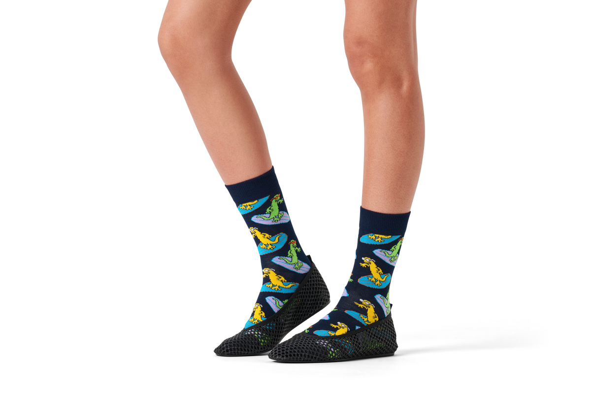 Surf Lizard Sock