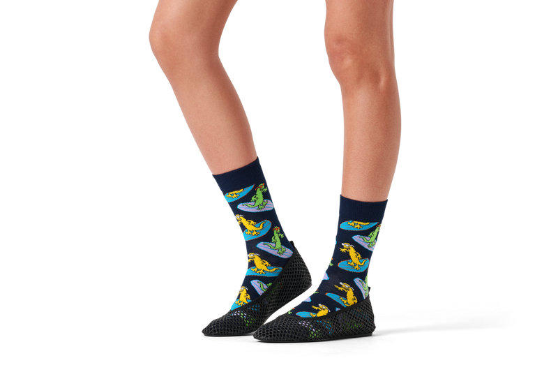 Surf Lizard Sock