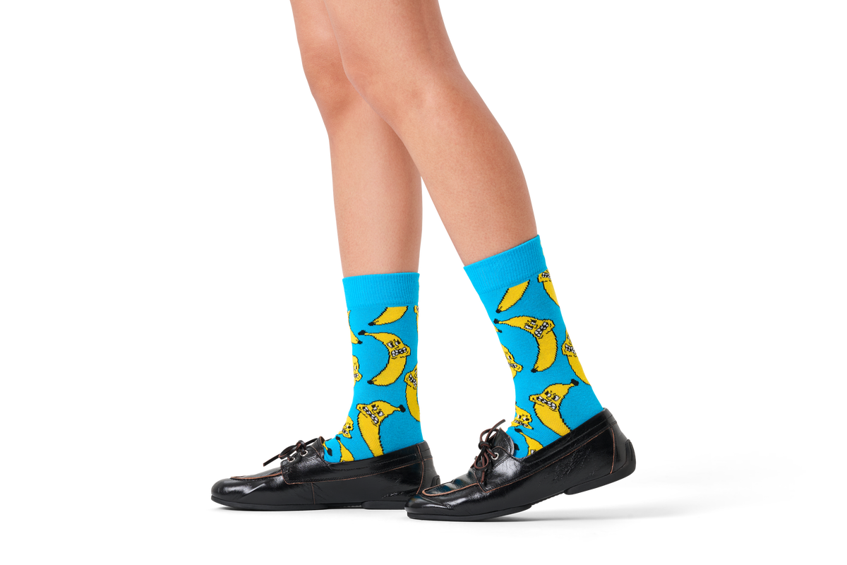Angry Banana Sock