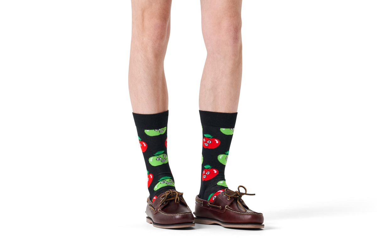 Angry Apple Sock